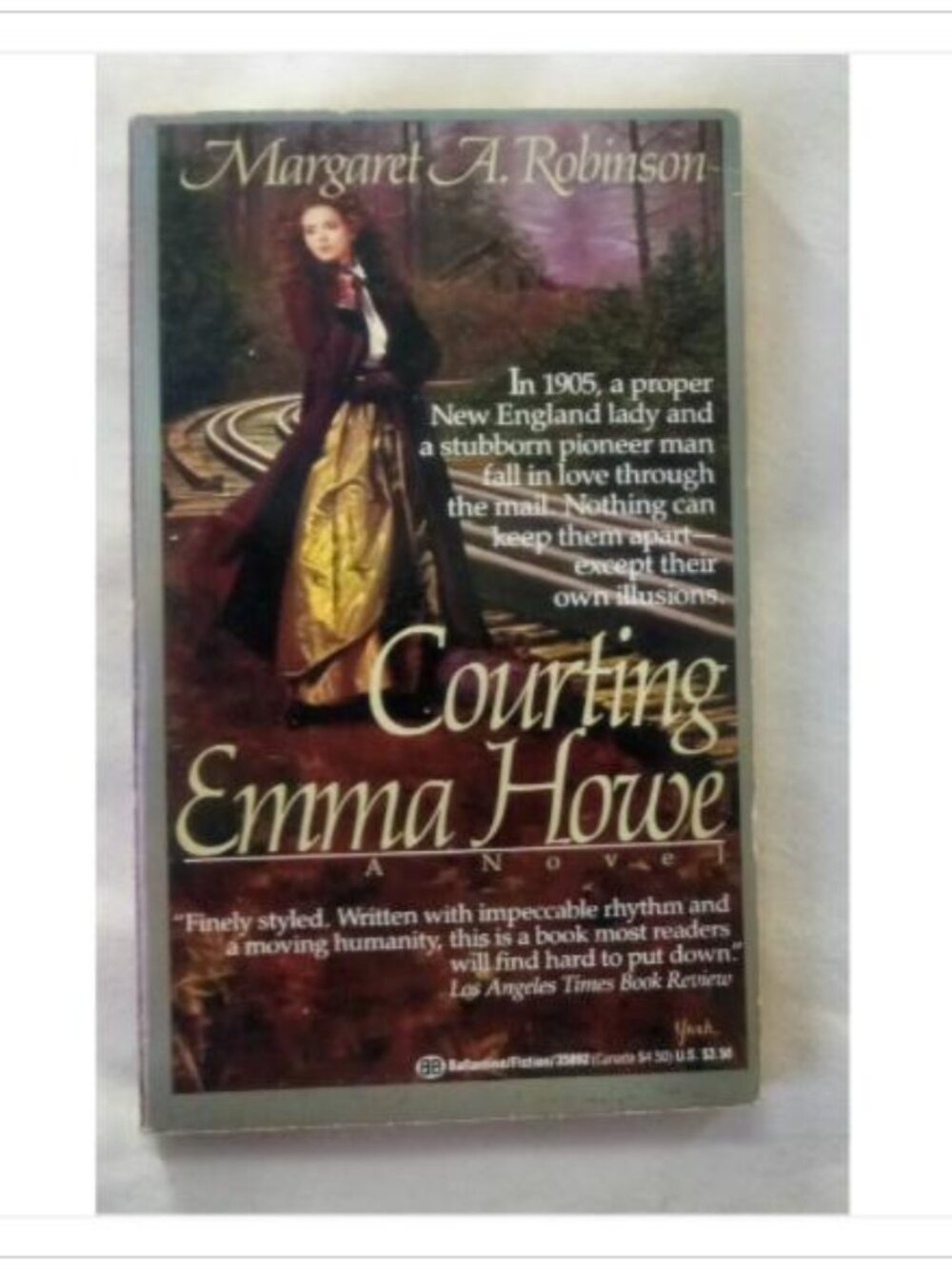 Courting Emma Howe Margaret A. Robinson 1989 First Ballantine Books Edition